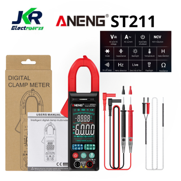 MULTIMETRO Y AMPERIMETRO ANENG ST-211