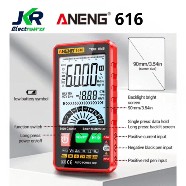 MULTIMETRO ANENG 616 - Imagen 2